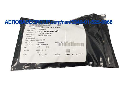 그림  국가 재고 번호의 5340-01-525-9968