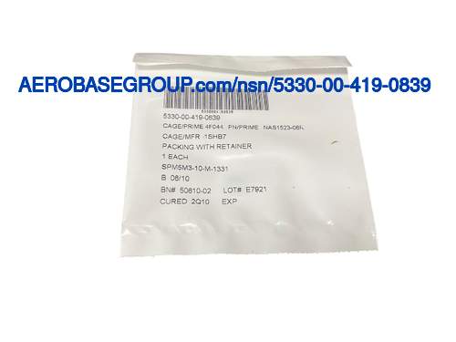 그림  국가 재고 번호의 5330-00-419-0839