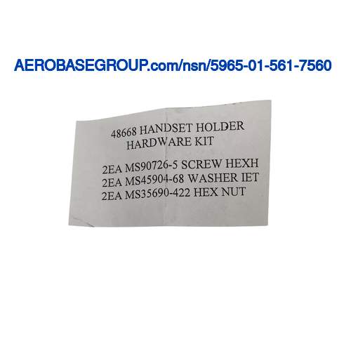 그림  국가 재고 번호의 5965-01-561-7560