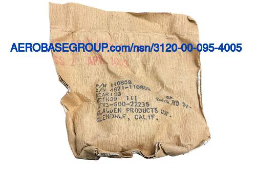 그림  국가 재고 번호의 3120-00-095-4005
