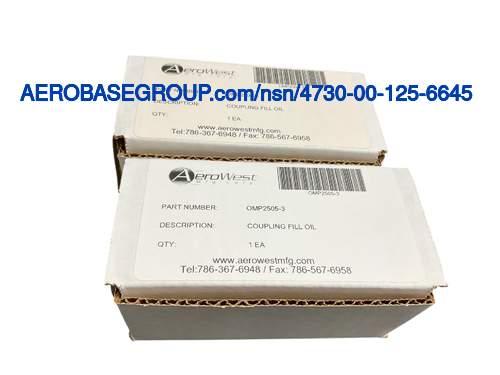 그림  국가 재고 번호의 4730-00-125-6645