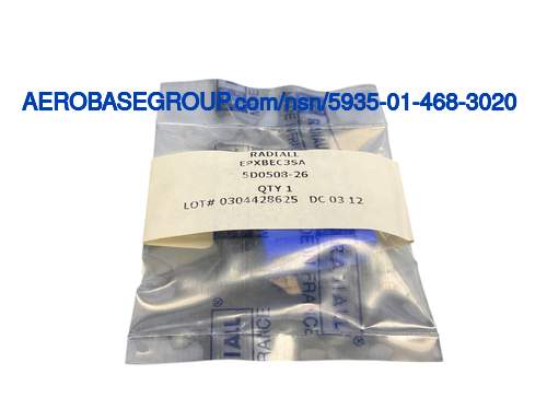 그림  국가 재고 번호의 5935-01-468-3020