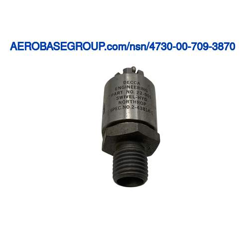 그림  국가 재고 번호의 4730-00-709-3870