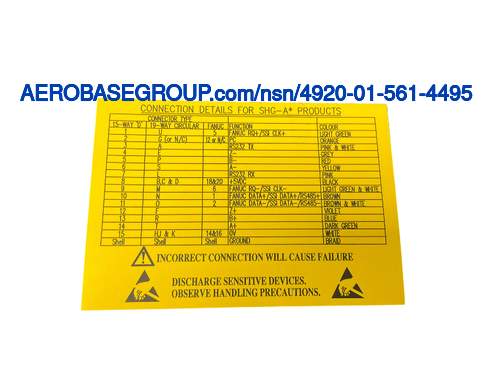 국가 주식 번호의 그림  4920-01-561-4495