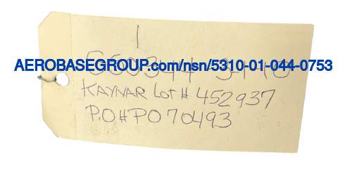 국가 주식 번호의 그림  5310-01-044-0753